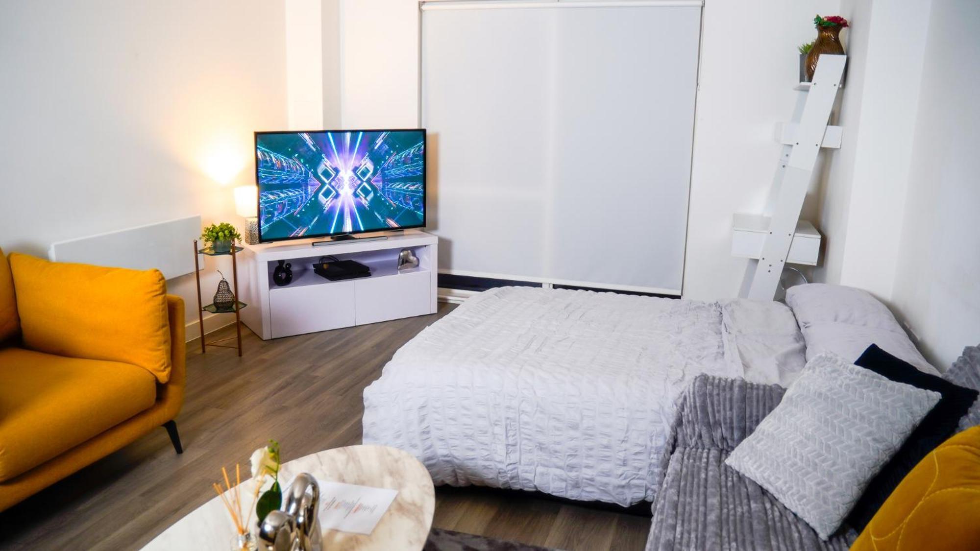 Manchester City Centre Apt With Balcony & Free Parking - Including Free 1-Hour Early Check-In Or Late Check-Out For Bookings Until July, Justeat Voucher For 2-Night Stays Minimum! Exterior foto